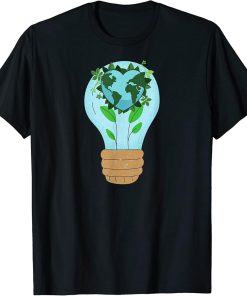 Earth Day 2023 Restore Earth Sea Turtle Art Save the Planet T-Shirt